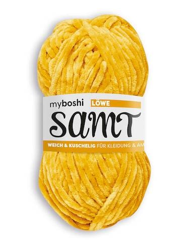 myboshi SAMT Löwe in Gelb
