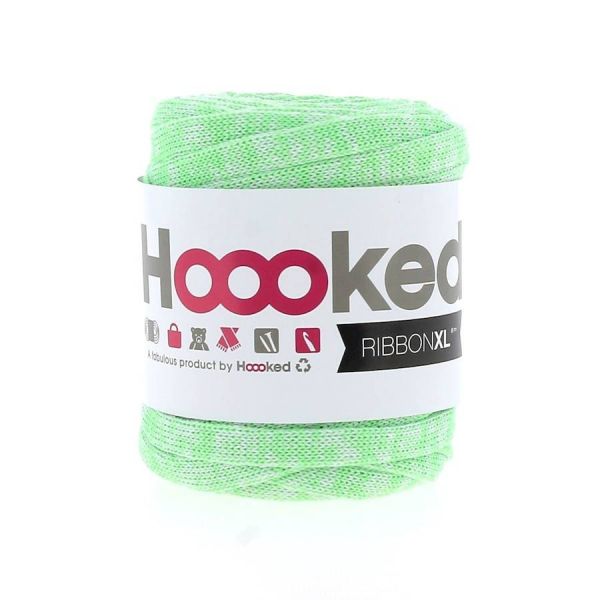Hoooked Ribbon XL Neon MINI Electric Lime