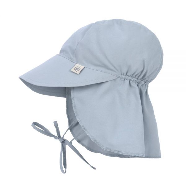 LÄSSIG Flap Hat Light Blue mit UV-Schutz 80